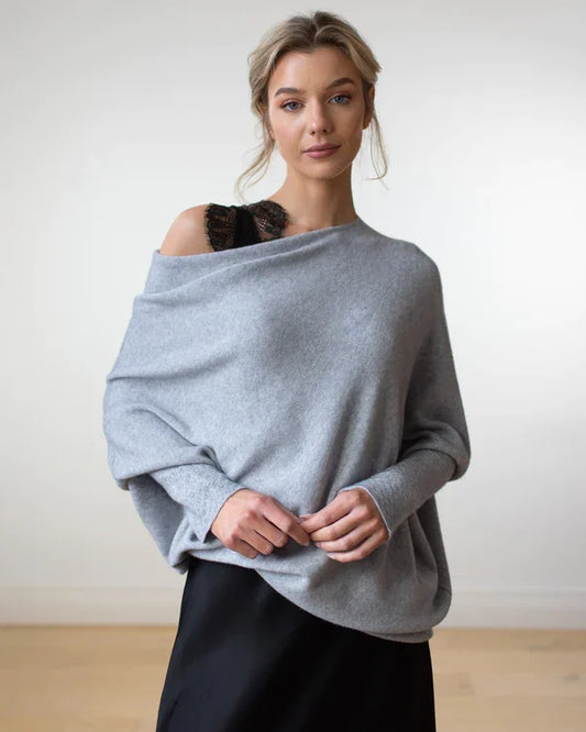 Asymmetric Draped Jumper