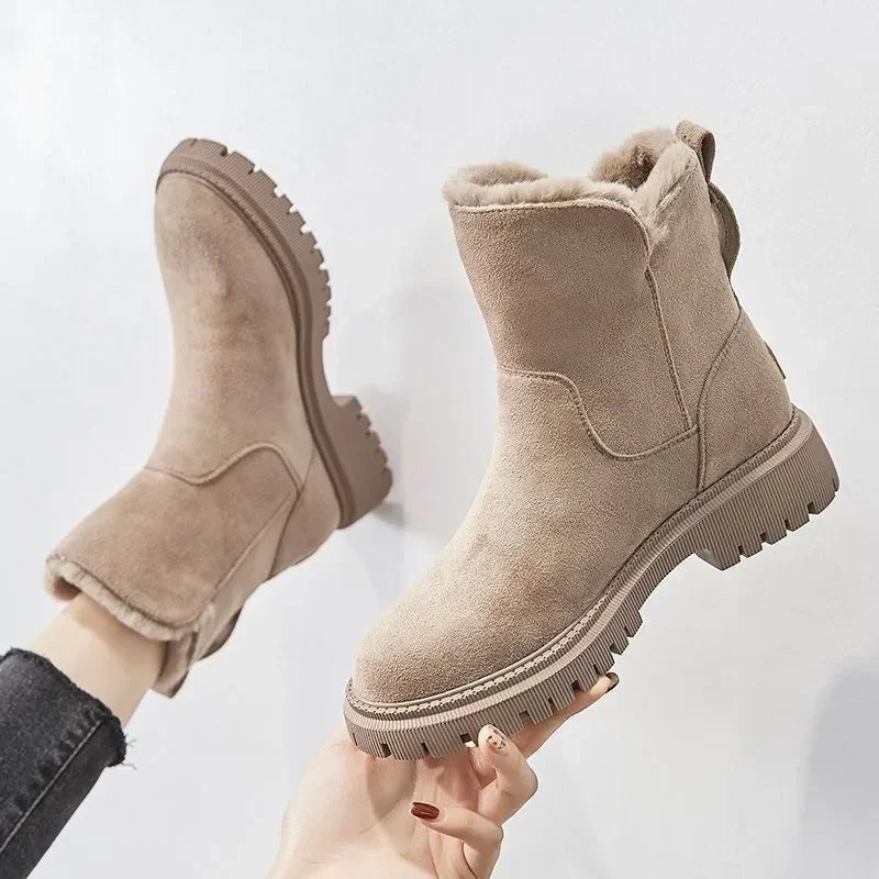 Winter leather boots for women  | Labinth London™