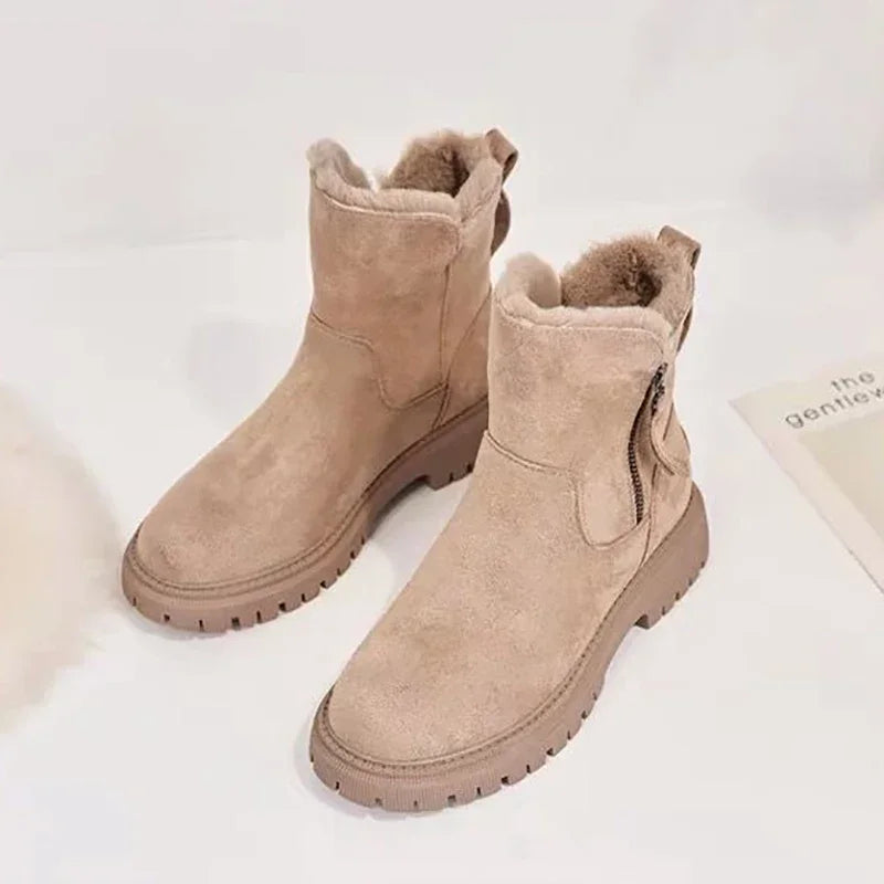 Winter leather boots for women  | Labinth London™