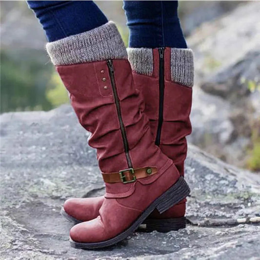 Winter leather boots for women 2024  | Greta Fashion™