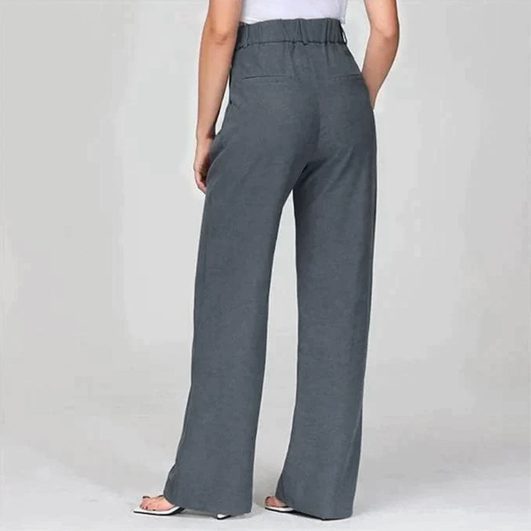 Wide Leg Tailored Pants - by Greta Fashion™