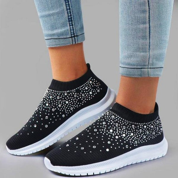 Chaussures Orthopédiques Crystal Slip-On - Greta Atelier™